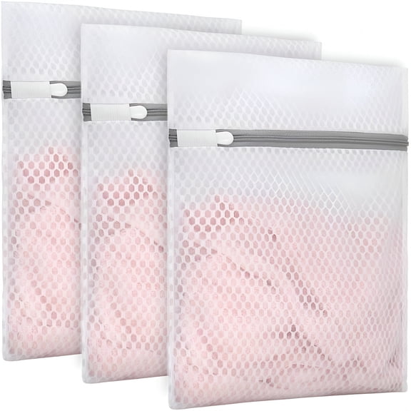 MISSMILE 2026 New Mesh Laundry Bag for Delicates,Wash Bag for Underwear and Lingerie,3 Small
