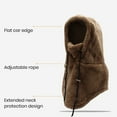 thumbnail image 5 of Dream Lifestyle Cold Weather Face Protection Ski Hood Face Guard Winter Balaclava with Adjustable Drawstring Cold Weather Windproof Warm Hood Cover Hat Scarf, 5 of 8