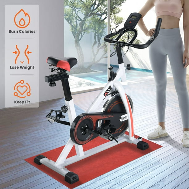 Yescom Exercise Bike Stationary Bike Trainer Cardio Workout Indoor