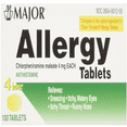 Major Pet Allergy Relief Tablets, 4 mg, 100 Count