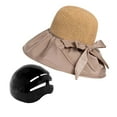 thumbnail image 1 of Casco de bicicleta tipo sombrero, casco de surf, sombrero de pescador moderno, ajustable, resistente a los golpes. Caqui, 1 of 9