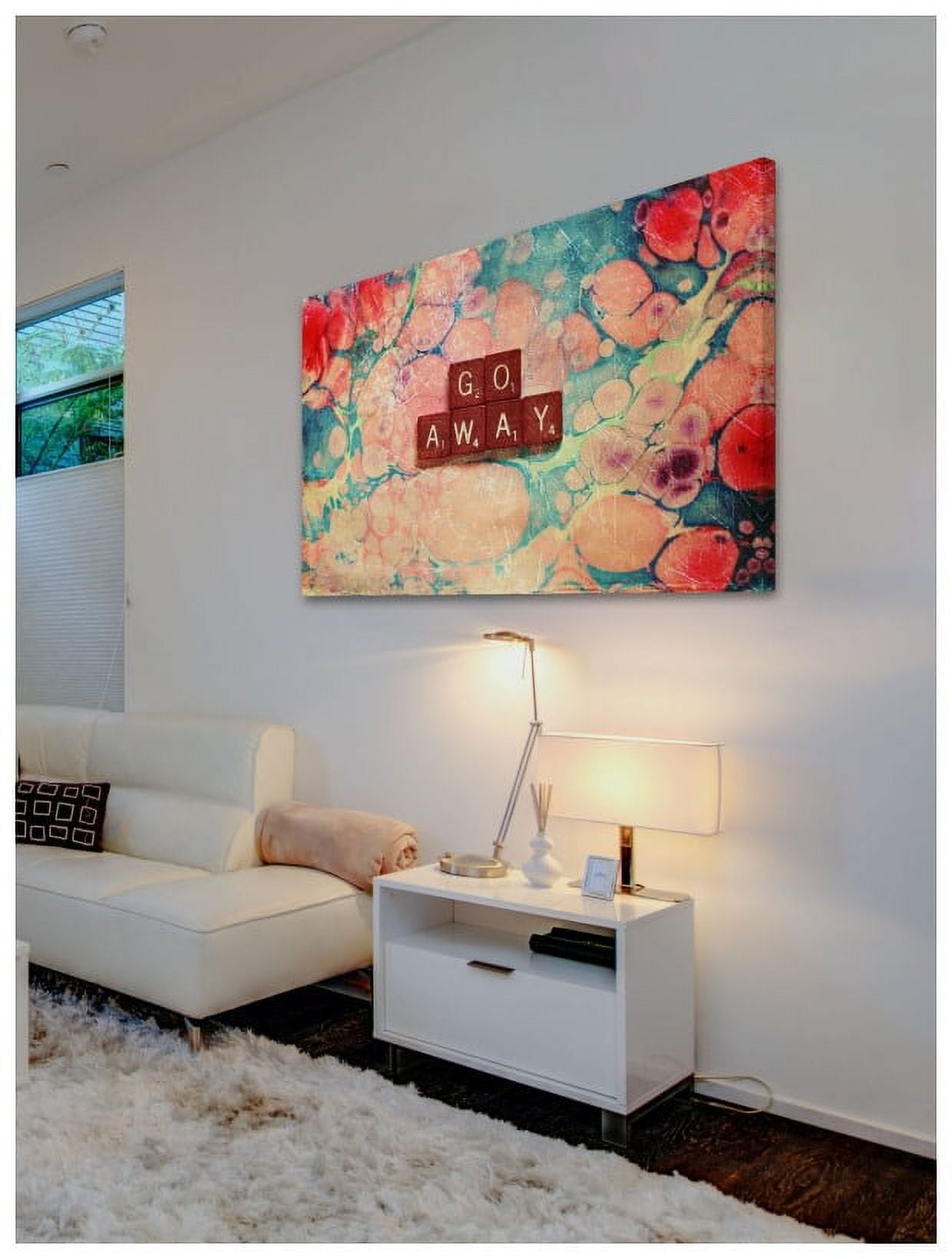 Marmont Hill "Go Away" Sylvia Cook Painting Print on Canvas