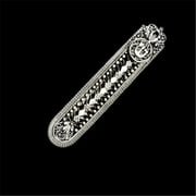 Judaica Kingdom BZ-MZ-J091L Sterling Silver Mezuzahs