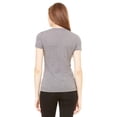 thumbnail image 3 of Women's Jersey Deep V-Neck Short Sleeve T-Shirt, 3 of 3