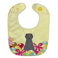 thumbnail image 1 of Easter Eggs Briard Black Baby Bib, 1 of 1