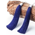 thumbnail image 1 of Femmes Filles Bohemia Longues Franges Crochet Boucles d'Oreilles Déclaration Boucles d'Oreilles Femmes Pompon Pompon Boucles d'Oreilles Boucles d'Oreilles, 1 of 3