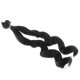 thumbnail image 4 of Peluca Larga Peluca Rizada Forma de Muñeca de de Moda 25cm Accesorio DIY Negro, 4 of 5