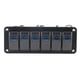 thumbnail image 1 of Interruptor basculante BuyWeekMX panel de 6 bandas impermeable, 1 of 10