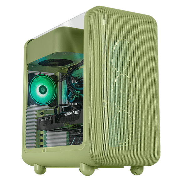 PC Gamer Xtreme PC Gaming NVIDIA GeForce RTX 5070 Ti AMD Ryzen 9 9900X 32GB DDR5 SSD 1TB Sistema Liquido WIFI Matcha gaming competitivo y streaming