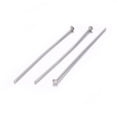 thumbnail image 2 of Tarnish Resistant 304 Stainless Steel Flat Head Pins Stainless Steel Color 38x0.8mm Head: 2mm for DIY, 2 of 2