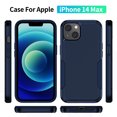 thumbnail image 2 of SaniMore for iPhone 14 Plus 6.7" Military Grade Shockproof Case, Rugged PC Back & TPU Bumpers with Wireless Charging Full Body Protective Case for iPhone 14 Plus Women Men, Blue, 2 of 8