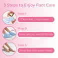 thumbnail image 5 of SAISZE Exfoliating Foot Peel Mask with Lavender Oil, Deep Moisturizing Foot Masks for Dry, Rough & Callused Skin, 4 Pairs, 5 of 8