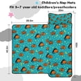 thumbnail image 5 of Halloween Black Cats with Pumpkins Toddler Nap Mats for Kids Preschool,50"x20" Sleeping Mat Bag or Kids,Toddler Sleeping Bag,Toddler Nap Mat or Daycare, 5 of 6