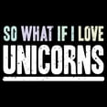 thumbnail image 2 of Men's Lost Gods So What If I Love Unicorns Pull Over Hoodie, 2 of 4