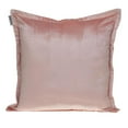 thumbnail image 1 of HomeRoots 402757 24 in. Premier Soft Touch Metallic Pink Solid Color Accent Pillow, Pink, 1 of 1