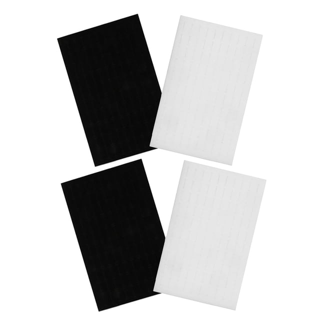 OULII 4pcs Simple Design Jewelry Organizer Insert Sponge Pad Black Jewelry Storage