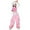 czb# Pink213, variant on CUZIBR Girls Pants Jazz Pants Sparkly Shiny Wide Leg Cargo Trousers Stage Performance Show Dancewear Sequin Streetwear For Sports Everyday Activities,Light Gray,3-4 Years