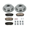 thumbnail image 3 of Power Stop Rear Stock Replacement Brake Pad and Rotor Kit KOE3073, 3 of 8