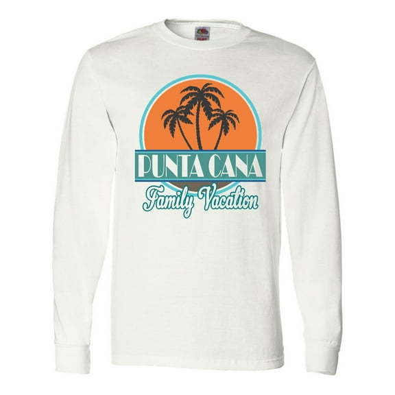 Inktastic Punta Cana Family Vacation Matching Long Sleeve T-Shirt