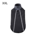 thumbnail image 3 of Chaqueta reflectante para mascotas al aire libre para ropa de animales pequeños, medianos y grandes, a prueba de viento, para invierno, senderismo, camping, mono, traje negro XXL sidaley PT000585-05, 3 of 7