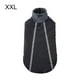 thumbnail image 3 of Chaqueta reflectante para mascotas al aire libre para ropa de animales pequeños, medianos y grandes, a prueba de viento, para invierno, senderismo, camping, mono, traje negro XXL Eigraketly PT000585-05, 3 of 7