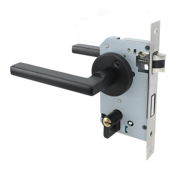 House Door Handle Lock,House Door Handle Lock Black Door Knob Locking Door Handle Smooth Operation