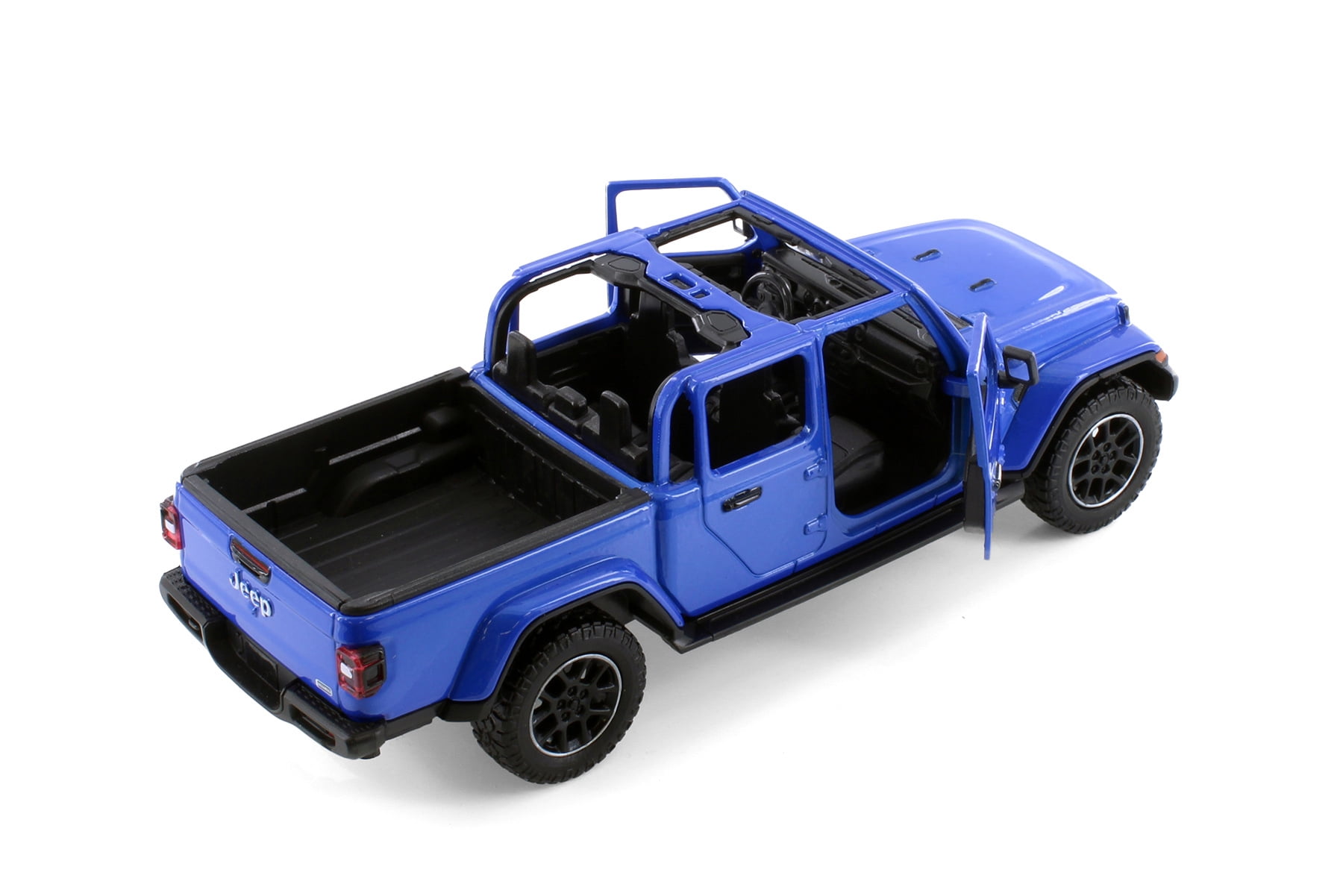 2021 Jeep Gladiator Overland Pickup Truck, Blue - Showcasts 71367D - 1/27 Scale Diecast Model Car