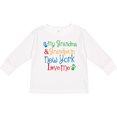 thumbnail image 3 of Inktastic New York Grandma Loves Me Boys or Girls Long Sleeve Toddler T-Shirt, 3 of 5