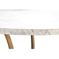 thumbnail image 3 of Comedor Soria 4 Sillas Oro Redondo Tubular y Cubierta de Formica, 3 of 5