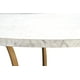 thumbnail image 3 of Comedor Soria 4 Sillas Oro Redondo Tubular y Cubierta de Formica, 3 of 5