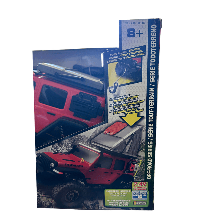 Maisto Tech RC Jeep Wrangler Rubicon Red – 19 Inch Xtreme Overland