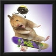 thumbnail image 2 of Hamster with Skateboard and Helmet, Framed Art Print Wall Art Sold by Art.Com, 2 of 5
