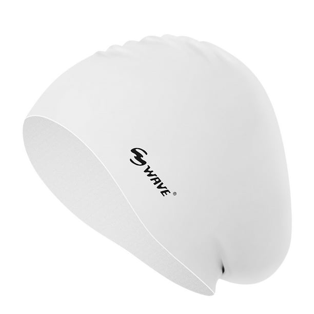 ibaste Women Silicone Swimming Cap Unisex Adult Silicone Swim Cap