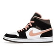 thumbnail image 2 of Jordan Women's 1 Mid Peach Mocha Basketball Shoes, from StockX, 2 of 5