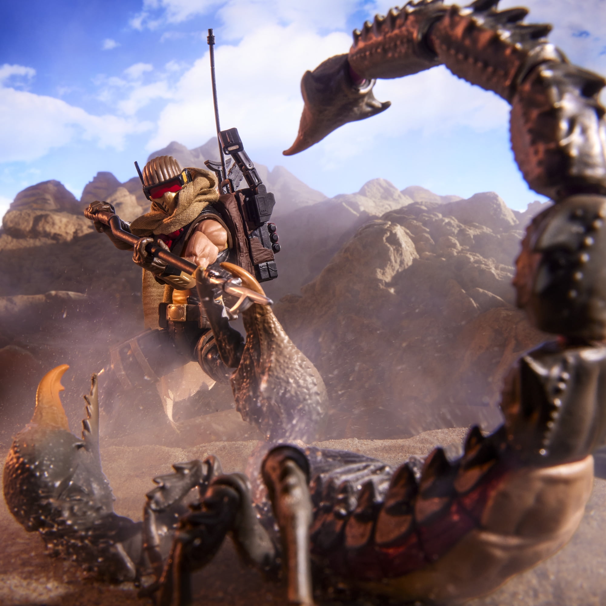 G.I. Joe Classified Series, figurine 180 Scorpion du désert Cobra de 15 cm et SKRP10N-25