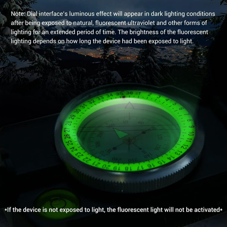 Glow in the Dark Camping Military Survival Markers With 4 Inch