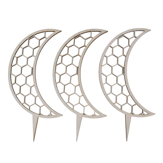 Vines Climbing Support, Plant Climbing Rack Composite Wood Panels 30cm For Garden For Plant Modeling Moon Style