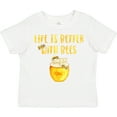 thumbnail image 3 of Inktastic Life's Better With Bees 2 Boys or Girls Toddler T-Shirt, 3 of 5