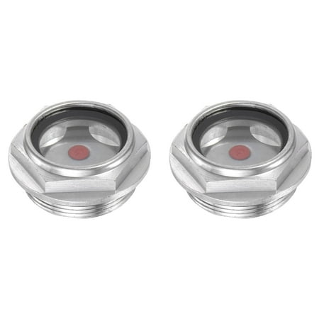 Air Compressor Oil Level Gauge Sight Glass 1/2 Male Thread Aluminum 5Pcs - Walmart Supplies Air Compressor Oil Level Gauge Sight Glass 1/2 Male Thread Aluminum 5Pcs - Walmart Supplies