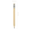 thumbnail image 3 of 35Pcs Half Pencils with Eraser Golf Pencils Golf Pocket Pencils Short Wood Pencil Log Pencils, 3 of 8