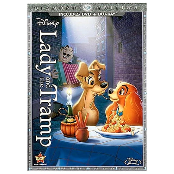 Walt Disney Home Video Lady & the Tramp (DVD   Blu-ray)
