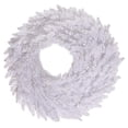 thumbnail image 2 of Vickerman K160324 White Fir Wreath, 24 in., 2 of 3