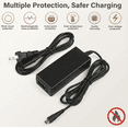 thumbnail image 3 of K-MAINS Charger Compatible With VIXIA HF M50 R800 R80 R700 R500 M52 M500 HF-R70 HF-R72 R50 R60, 3 of 6