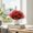 Red, variant on YAZHPA Mini Plastic Faux Plants in Pot/Small Topiary Shrubs Fake Greenery for Bathroom, House Decorations (Red Grass)