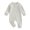 Beige, variant on Bagilaanoe Newborn Baby Girl Boys Fall Jumpsuit Solid Color Long Sleeve Bodysuit 3M 6M 9M 12M Infant Waffle One Piece Romper