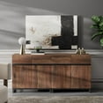thumbnail image 6 of WAMPAT 4-Piece Modern 72" Tall Bookcase with 6 Drawers and Adjustable Shelves, Wood Freestanding Library Bookshelf with Storage Cabinet and Open Shelving for Home Office, Living Room, Brown, 6 of 15
