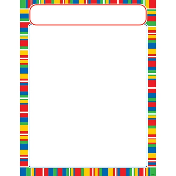 T-38634 - Stripe-tacular Candy Learning Chart by Trend Enterprises Inc.