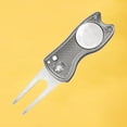 thumbnail image 4 of Herramienta de reparación de Golf Plegable Sunnimix botón gris, 4 of 8