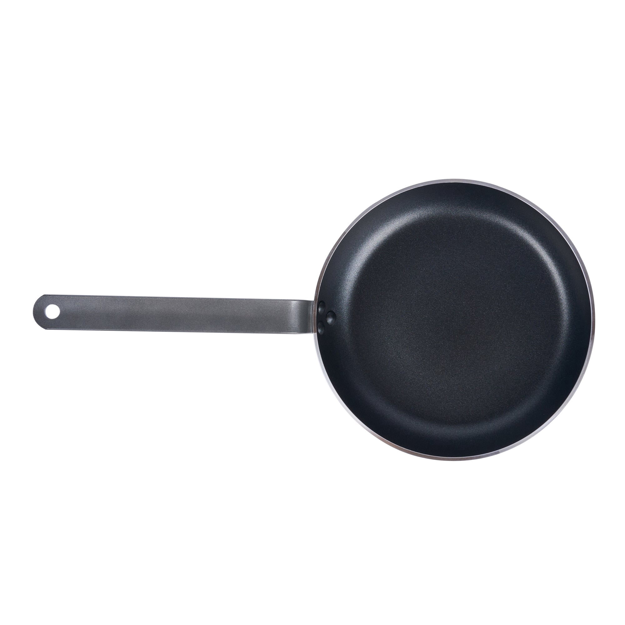 Restaurantware-Met Lux 10 Inch Frying Pan, 1 Induction-Ready Cooking Pan - No-Stick, Compatible With All Cooktops, Aluminum Skillet, Oven-Ready, Ergonomic Handle
