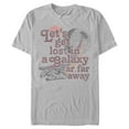 thumbnail image 1 of Men's Star Wars Let's Get Lost in a Galaxy  T-Shirt - Silver - 2X Large, 1 of 2